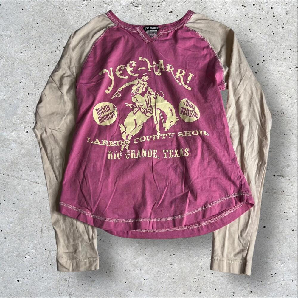 JOEBOXER Womens‎ Laredo County Show TShirt Size S